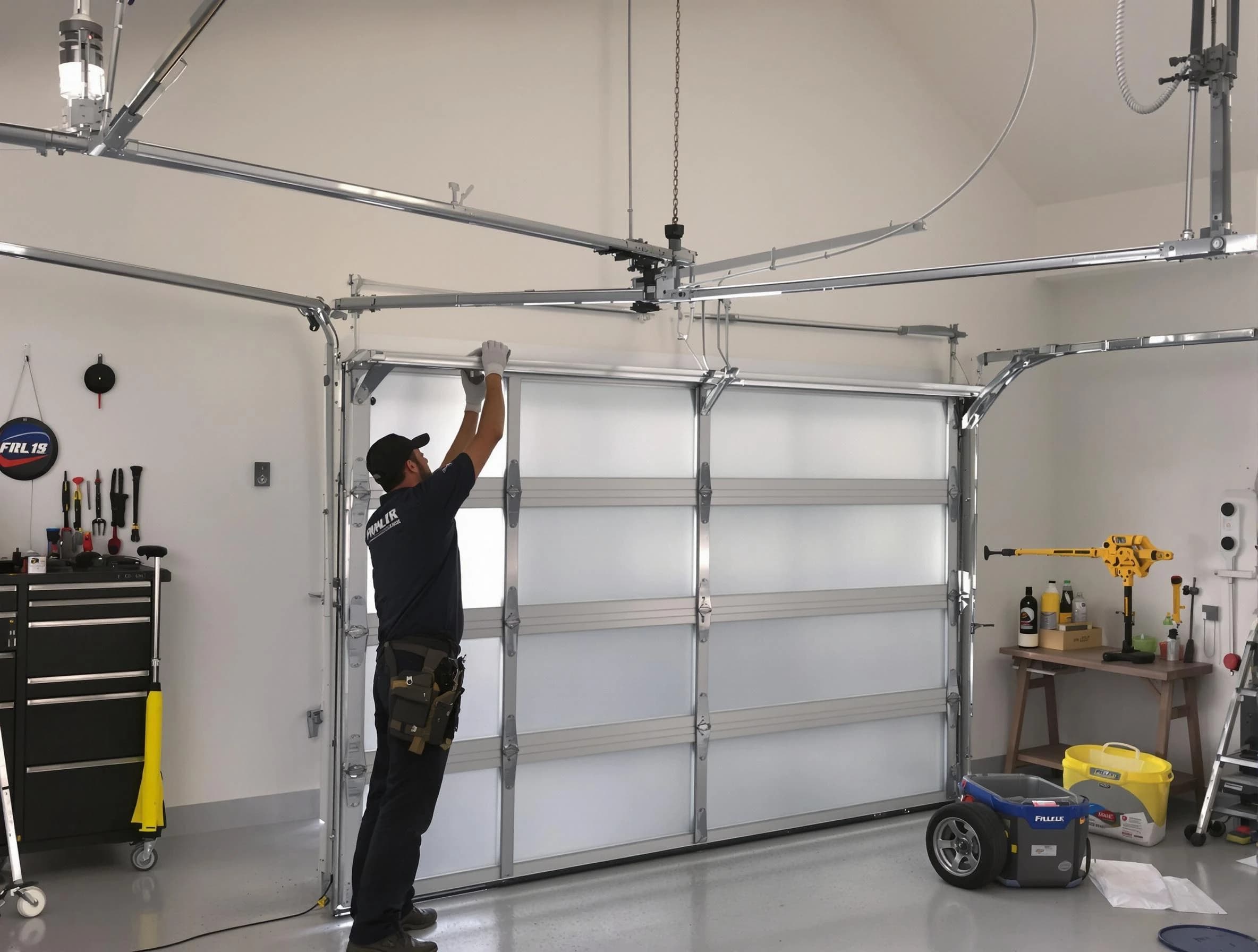 South Strabane Garage Door Repair certified team performing precision garage door installation in South Strabane