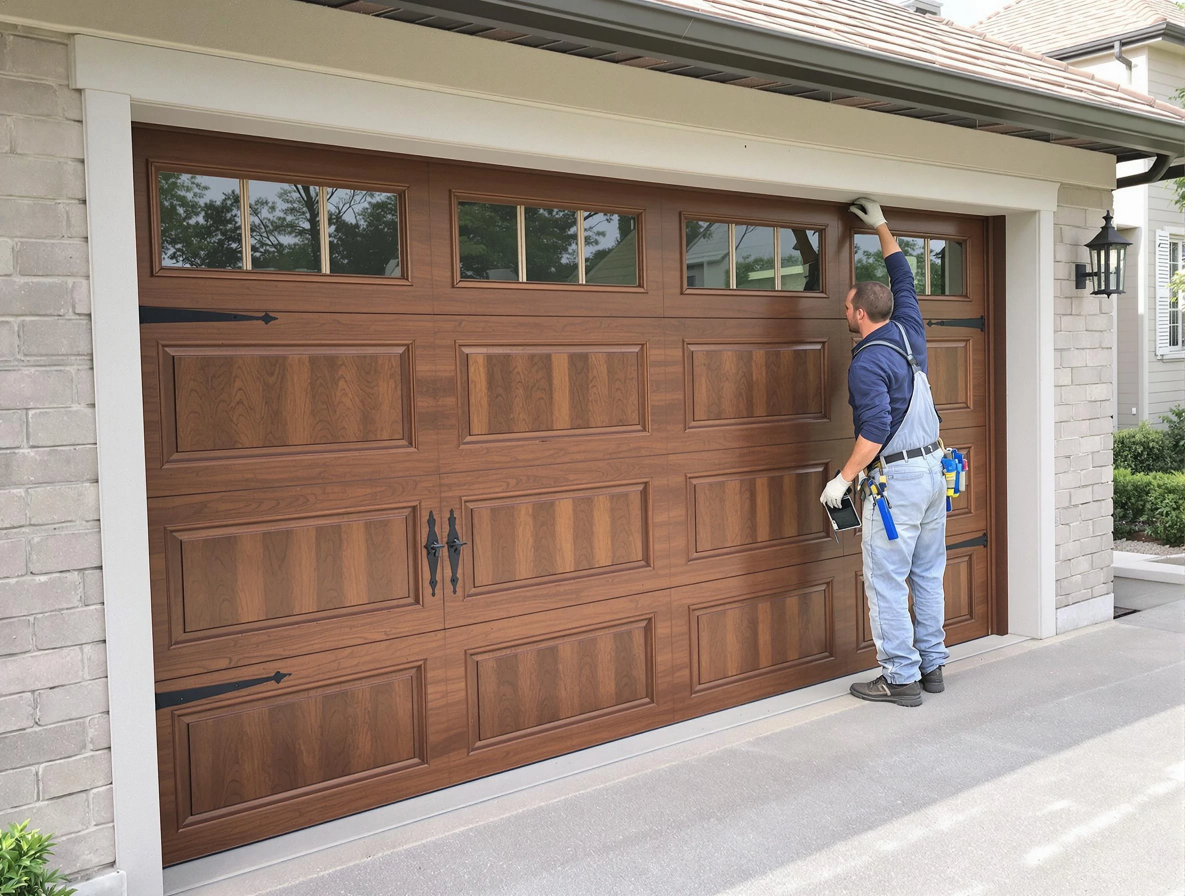 Custom garage door showcase by South Strabane Garage Door Repair in South Strabane