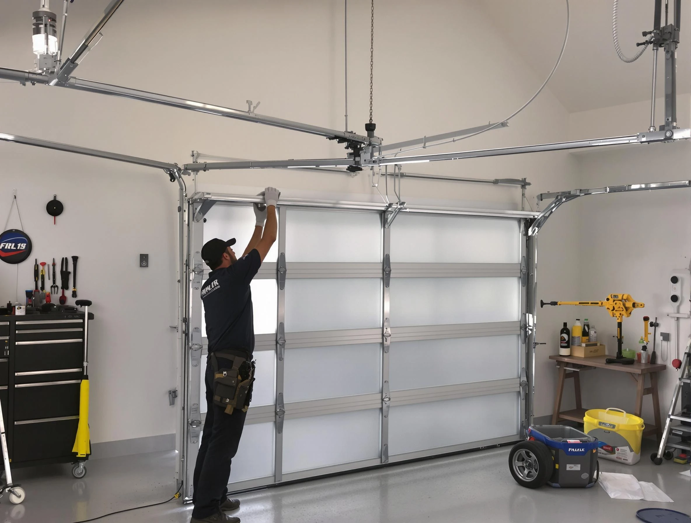 South Strabane Garage Door Repair certified team performing precision garage door installation in South Strabane