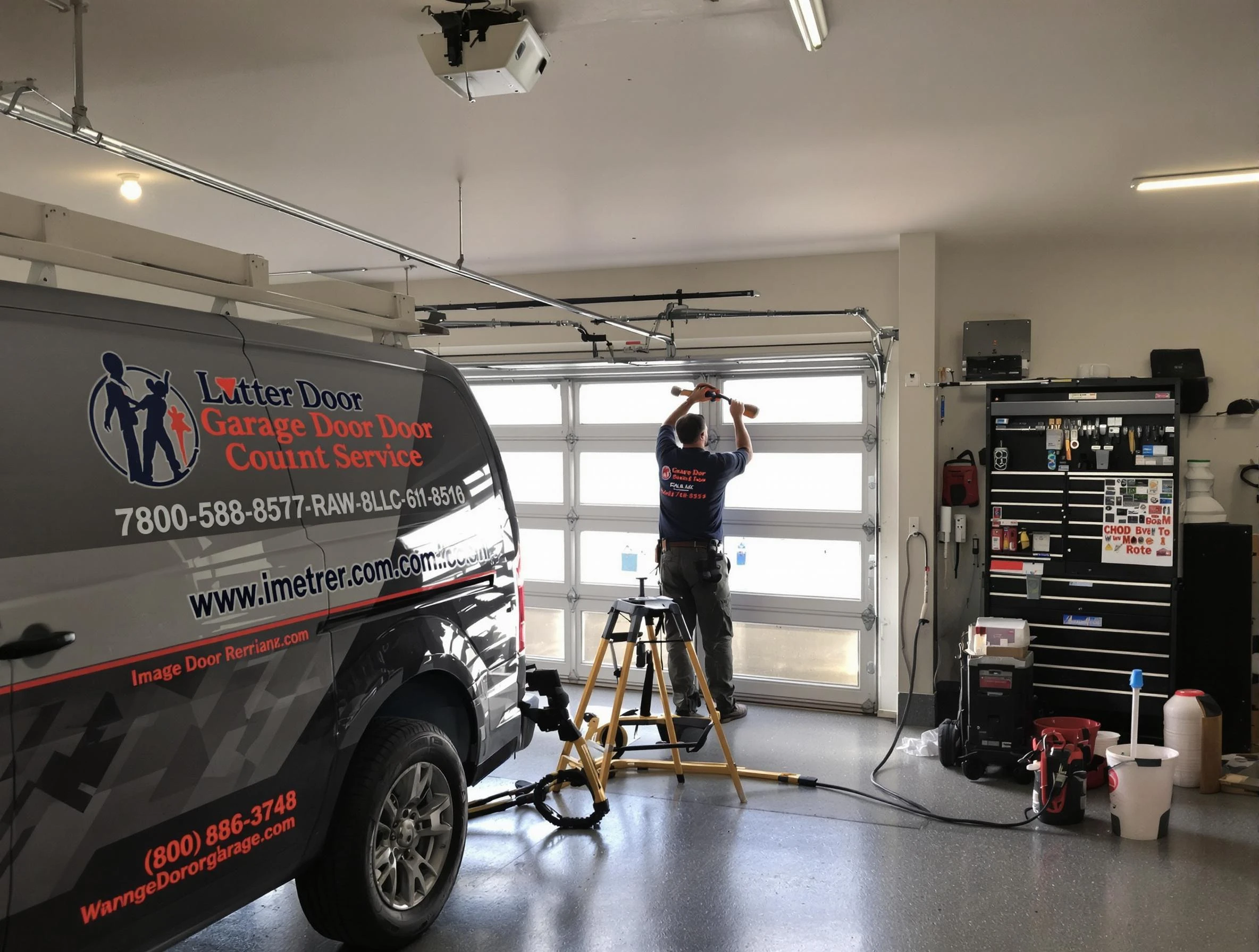 South Strabane Garage Door Repair rapid response team performing same-day repair in South Strabane